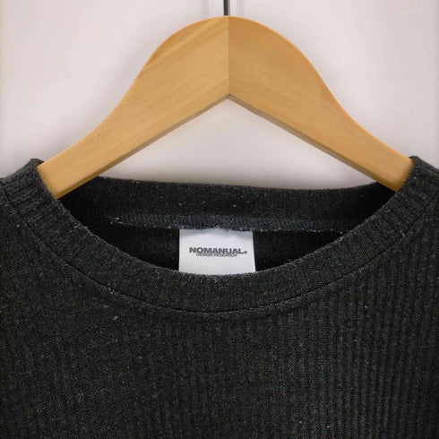 ノーマニュアル NOMANUAL S.N.A KNIT LS メンズ JPN:L