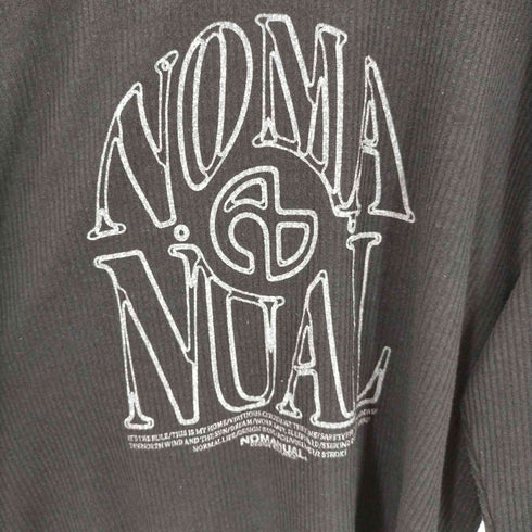 ノーマニュアル NOMANUAL S.N.A KNIT LS メンズ JPN:L