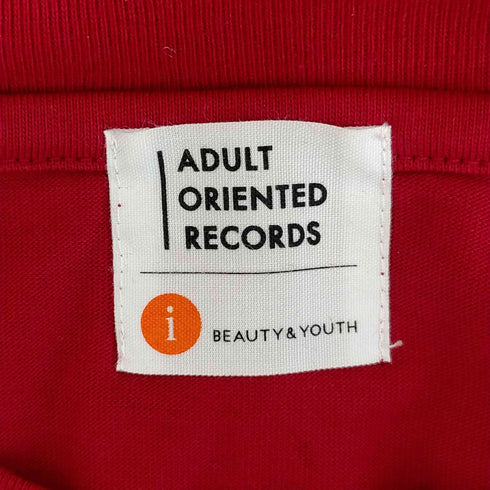 ビューティーアンドユースユナイテッドアローズ BEAUTY & YOUTH UNITED ARROWS AOR/Adult Oriented Records スーパービッグ ロンTEE メンズ JPN:XL