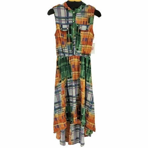 janette fashion チェックノースリーブワンピース レディース