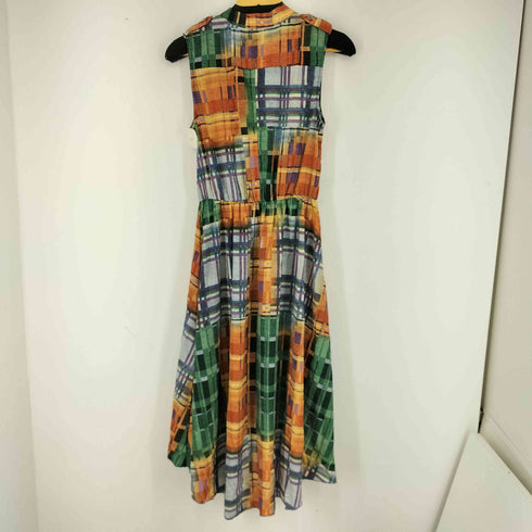 janette fashion チェックノースリーブワンピース レディース