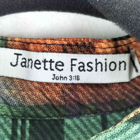 janette fashion チェックノースリーブワンピース レディース