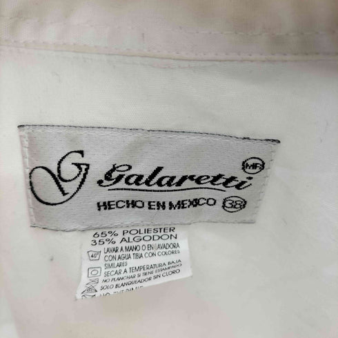 GALARETTI S/S キューバシャツ メンズ 38