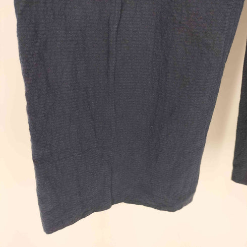 ジービーエストラウザーズ GBS trousers イタリア製 タックセンタープレス リネンシアサッカー スラックス パンツ LAMPO ジップ メンズ JPN:46