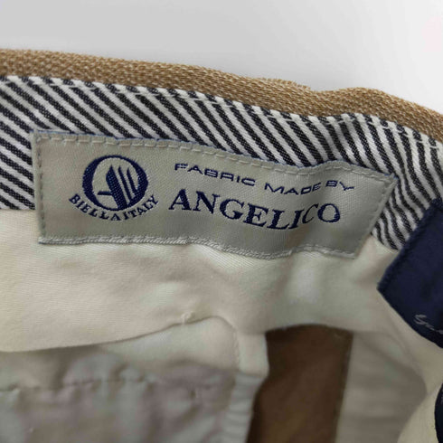 ギンザヤマガタヤ ginza yamagataya angelico 2タックスラックスパンツ メンズ 82