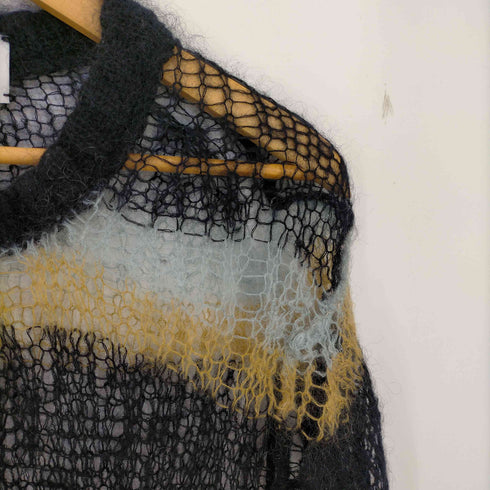 シュガーヒル SUGARHILL 21AW Multicolor Mohair Border Knit メンズ JPN:2