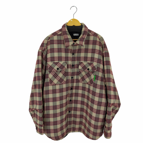 ウィリーチャバリア WILLY CHAVARRIA 22AW PLAID FLANNEL QUILTED JK キルティングネルジャケット メンズ JPN:XL