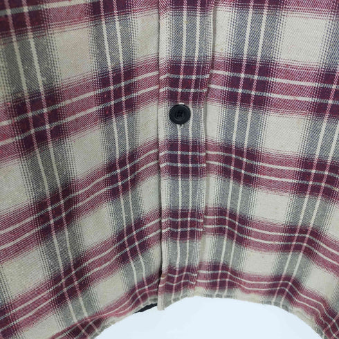 ウィリーチャバリア WILLY CHAVARRIA 22AW PLAID FLANNEL QUILTED JK キルティングネルジャケット メンズ JPN:XL