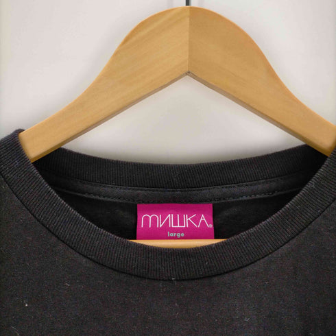 ミシュカ mnwka スカルプリントTシャツ メンズ JPN:L
