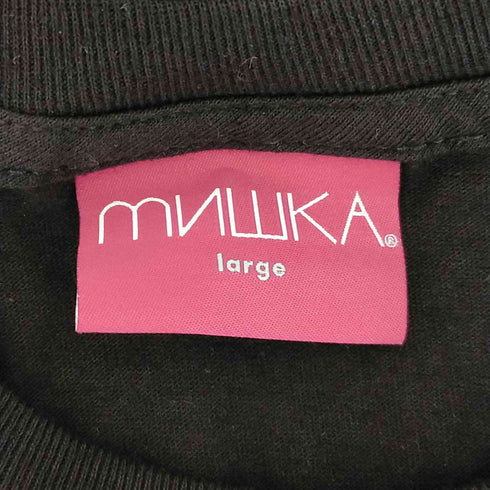 ミシュカ mnwka スカルプリントTシャツ メンズ JPN:L