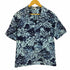 LIVE ハワイ製 総柄 アロハ シャツ メンズ import:M