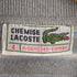 シュミーズ ラコステ CHEMISE LACOSTE 70-80s スペイン製 ロゴ刺繍 ボーダー長袖ポロシャツ メンズ 4