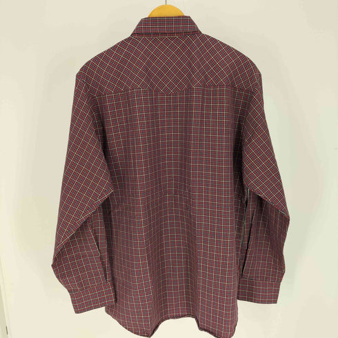 ハバンド HABAND チェック L/S ウエスタン シャツ メンズ import:M