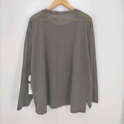 サウスツーウエストエイト SOUTH2 WEST8 21ss Side Slit Crew Neck Shirt - Knit Mesh メンズ JPN:L