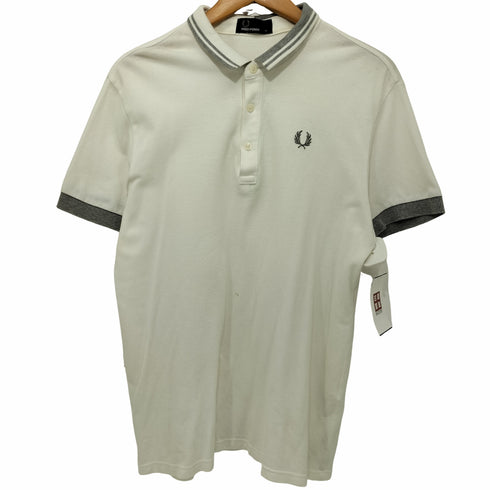 フレッドペリー FRED PERRY ロゴ刺繍 ポロシャツ メンズ import:L