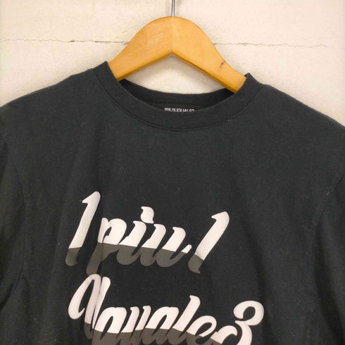 ウノピゥウノウグァーレトレリラックス 1piu1uguale3 RELAX フロントグラデーションロゴL/S TEE メンズ JPN:S