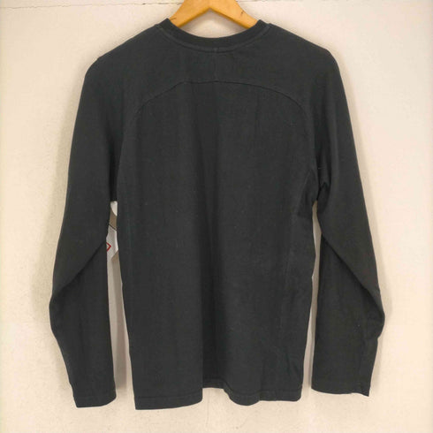 ウノピゥウノウグァーレトレリラックス 1piu1uguale3 RELAX レインボー3DダブルロゴプリントL/S TEE メンズ JPN:S