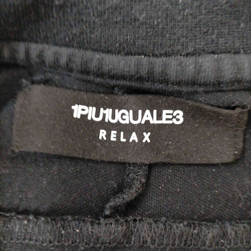 ウノピゥウノウグァーレトレリラックス 1piu1uguale3 RELAX レインボー3DダブルロゴプリントL/S TEE メンズ JPN:S