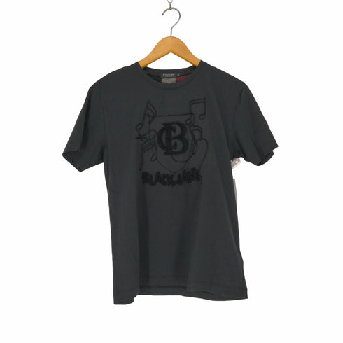 ブラックレーベルクレストブリッジ BLACK LABEL CRESTBRIDGE フロント刺繍デザインS/S TEE メンズ JPN:M