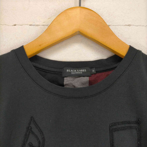 ブラックレーベルクレストブリッジ BLACK LABEL CRESTBRIDGE フロント刺繍デザインS/S TEE メンズ JPN:M