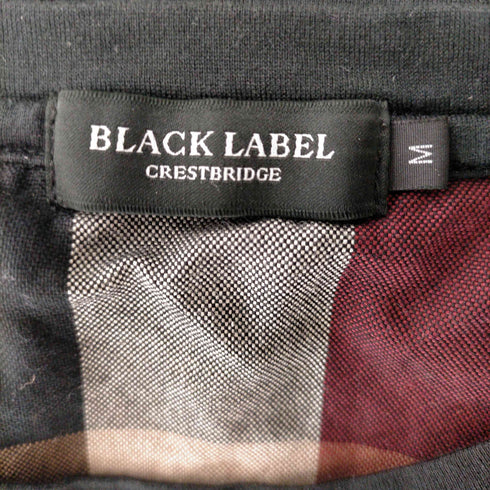 ブラックレーベルクレストブリッジ BLACK LABEL CRESTBRIDGE フロント刺繍デザインS/S TEE メンズ JPN:M