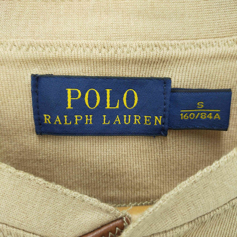 ポロラルフローレン POLO RALPH LAUREN エルボーパッチ ヘンリーネック トップス メンズ import:S