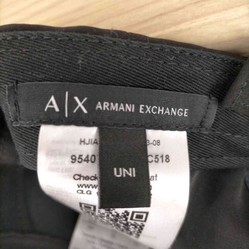 アルマーニエクスチェンジ ARMANI EXCHANGE フロントロゴ6パネルキャップ メンズ ONE SIZE