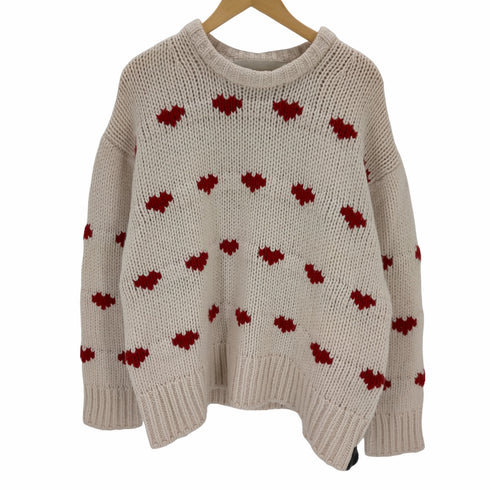 NKNIT ハートパターンニット レディース 0