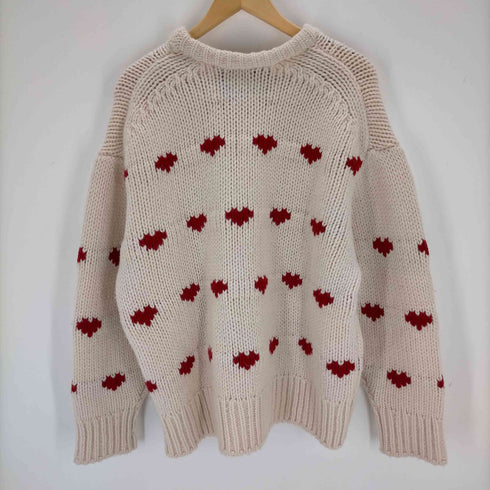 NKNIT ハートパターンニット レディース 0