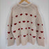 NKNIT ハートパターンニット レディース 0