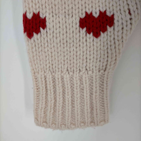 NKNIT ハートパターンニット レディース 0