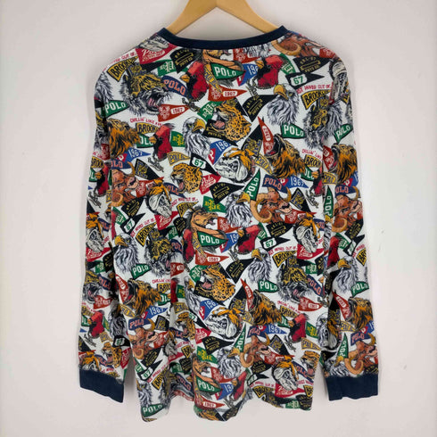 ポロラルフローレン POLO RALPH LAUREN アニマル柄ロングスリーブ メンズ LL