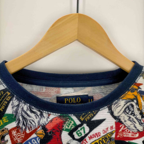 ポロラルフローレン POLO RALPH LAUREN アニマル柄ロングスリーブ メンズ LL