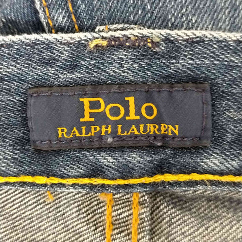 ポロラルフローレン POLO RALPH LAUREN ダメージリペア加工 デニムパンツ メンズ W36