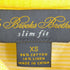 ブルックスブラザーズ BROOKS BROTHERS slim fit リネン混 ワンポイント ボーダーポロシャツ レディース import:XS