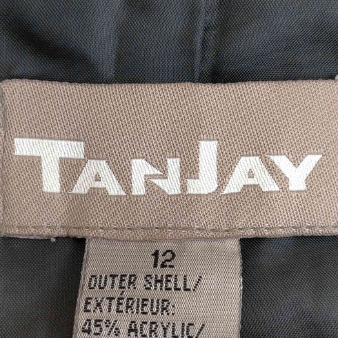 TANJAY チェック柄短丈襟付きブルゾン メンズ 12
