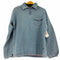 ネイチャーブルー NATURE BLUE ハーフジップスウェット メンズ JPN:M