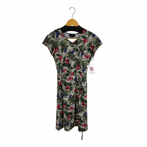 タルボット TALBOTS 花柄タックミニワンピース レディース JPN:S