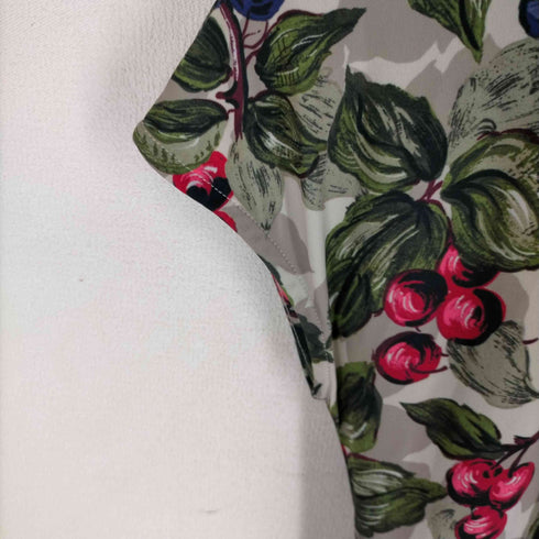 タルボット TALBOTS 花柄タックミニワンピース レディース JPN:S