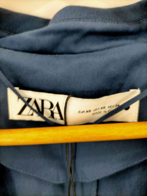 ザラ ZARA ショートスリーブテーラードシャツジャケット メンズ import:XS