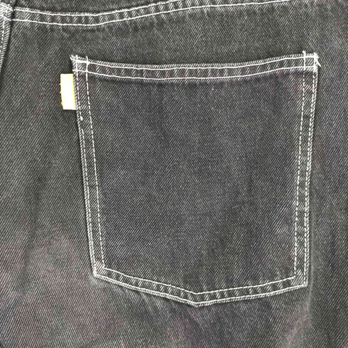 セオリーズ theories ブラックデニムパンツ メンズ 32