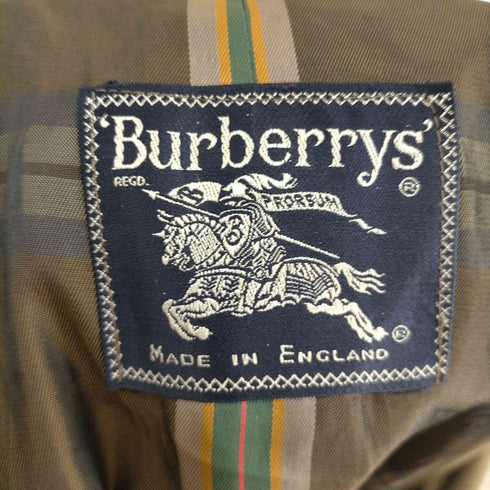 バーバリーズ BURBERRYS MADE IN ENGLAND 裏地チェックチェスターコート メンズ