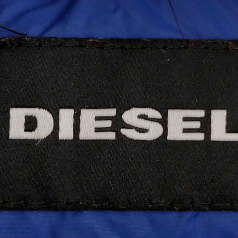 ディーゼル DIESEL 袖ワッペンマルチジップダウンジャケット メンズ import:S