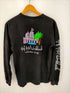 ハフ HUF 両面プリント クルーネック L/S Tシャツ レディース import:M