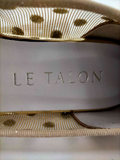 ルタロン Le Talon メッシュ ラメ パンプス レディース 23 1/2