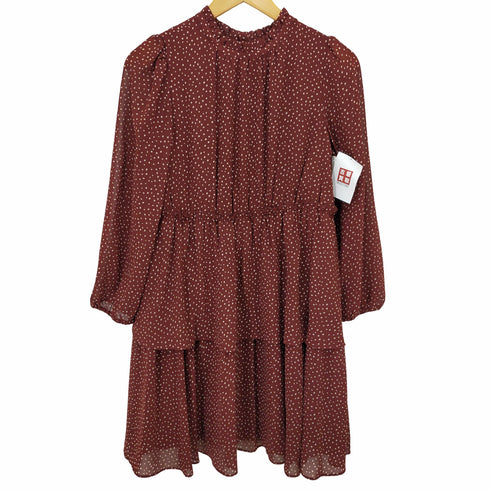 ジルバイジルスチュアート JILL by JILLSTUART ドットティアードミニワンピース レディース FR