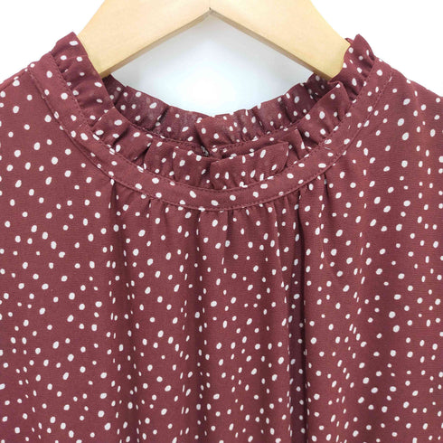 ジルバイジルスチュアート JILL by JILLSTUART ドットティアードミニワンピース レディース FR