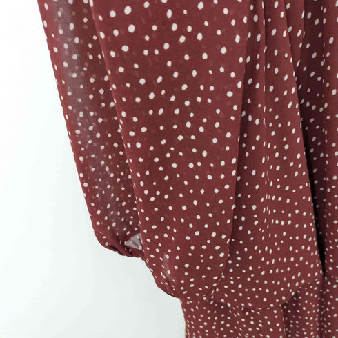 ジルバイジルスチュアート JILL by JILLSTUART ドットティアードミニワンピース レディース FR