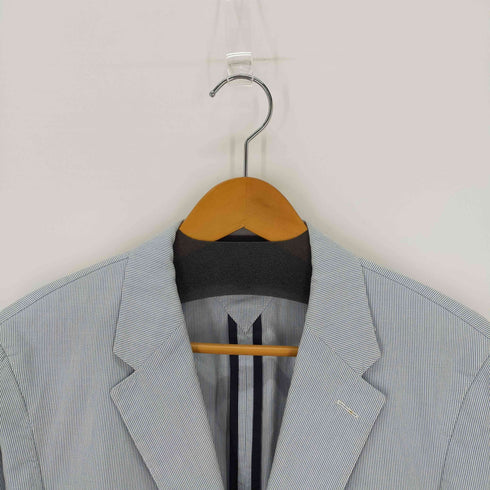 トミーヒルフィガー TOMMY HILFIGER ストライプテーラードジャケット レディース JPN:46