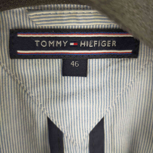 トミーヒルフィガー TOMMY HILFIGER ストライプテーラードジャケット レディース JPN:46